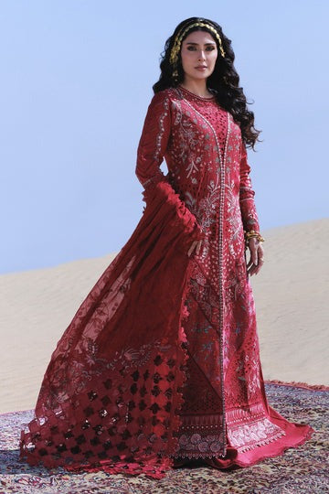 Nureh Aman NE-230 – Embroidered Laser Cut Lawn 3 Piece Unstitched Suit