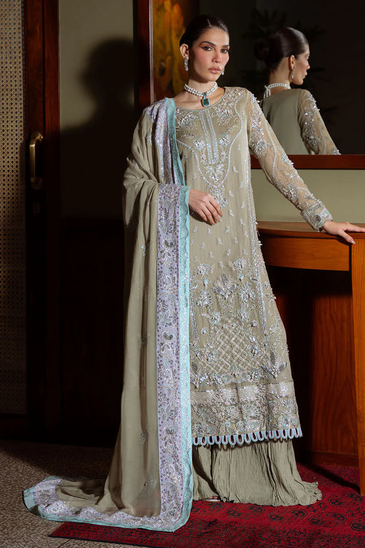 Nureh - Elaya Luxury Chiffon Collection '26 | NEL-88 (Grey)