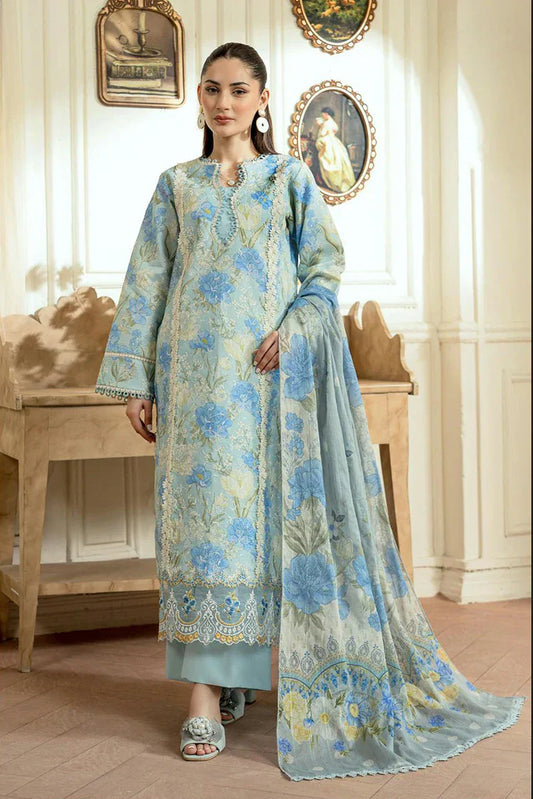 Rajbari - Raha Premium Printkari Vol 2 - Design 03 - Unstitched
