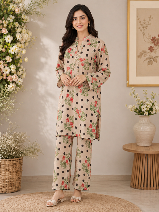 Women’s 2 Piece Stitch Lawn Suit – Casual & Summer Wear | 11