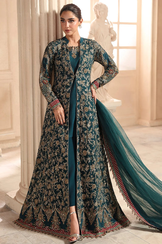 Charizma Dastan-e-Jashan Luxury Chiffon Unstitched 3Pc Suit DJW6-05