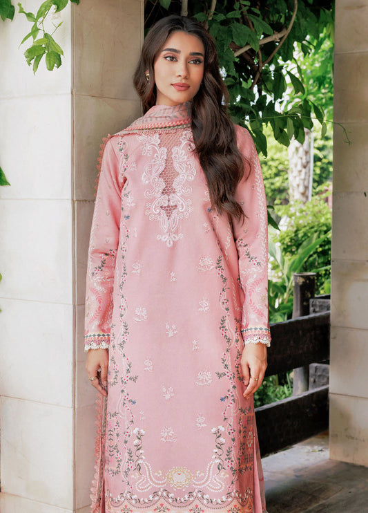 Zync by Florent Embroidered Viscose Suits Unstitched 3 Piece FL25IM FL-4B - Intermix'25