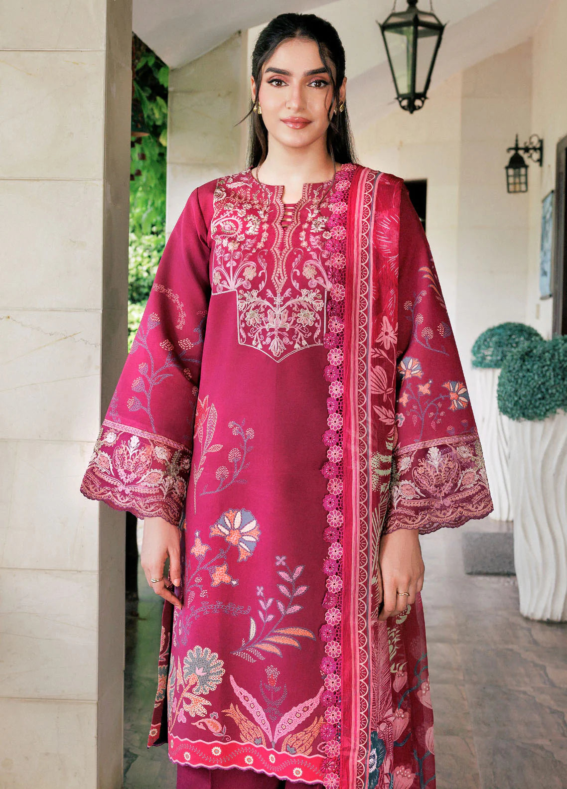 Zync by Florent Embroidered Viscose Suits Unstitched 3 Piece FL25IM FL-5A - Intermix'25 Zync by Florent Embroidered Viscose Suits Unstitched 3 Piece FL25IM FL-5A - Intermix'25