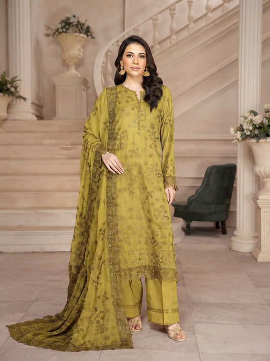 Pehlu by Bin Rashid | Luxurious Karandi Embroidered - Design 07