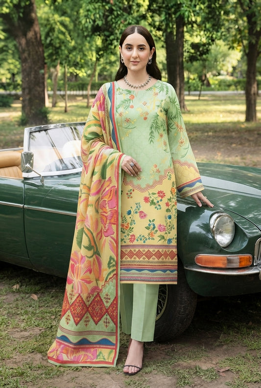 Aks-E-Noor By Fiza Noor - Digital Printed Viscose # 18