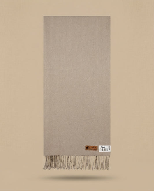 Premium Solid Plain Lightweight Wool Shawl