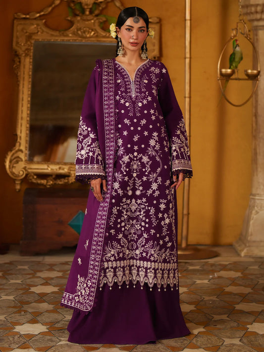 Mastani By Mahnur Luxury 3 PC KARANDI | MS-11