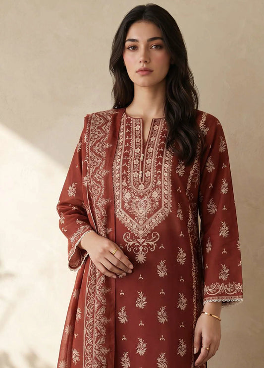 Zellbury Women Ready to Wear Printed Lawn 3 Piece Suit | ZB26RLC WPS2632491