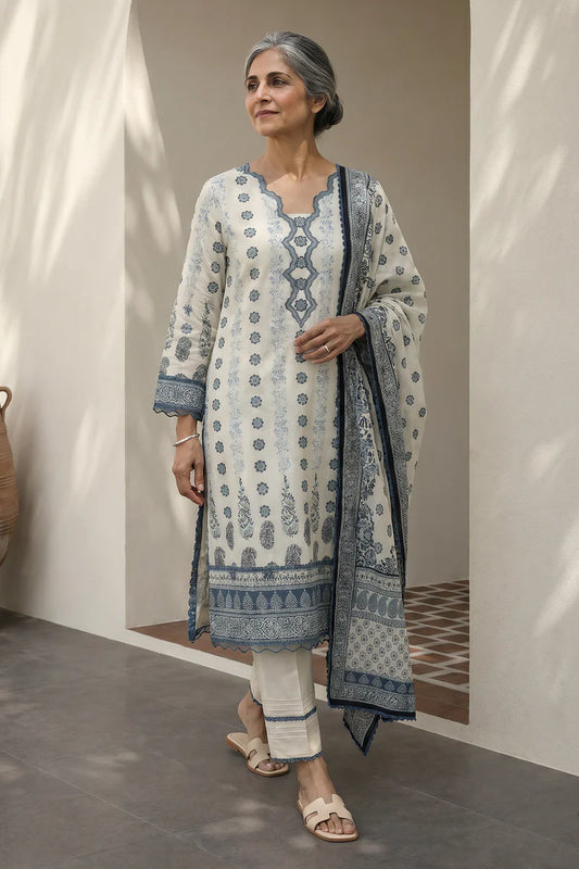 Zellbury | Shirt Shalwar Dupatta - 8030