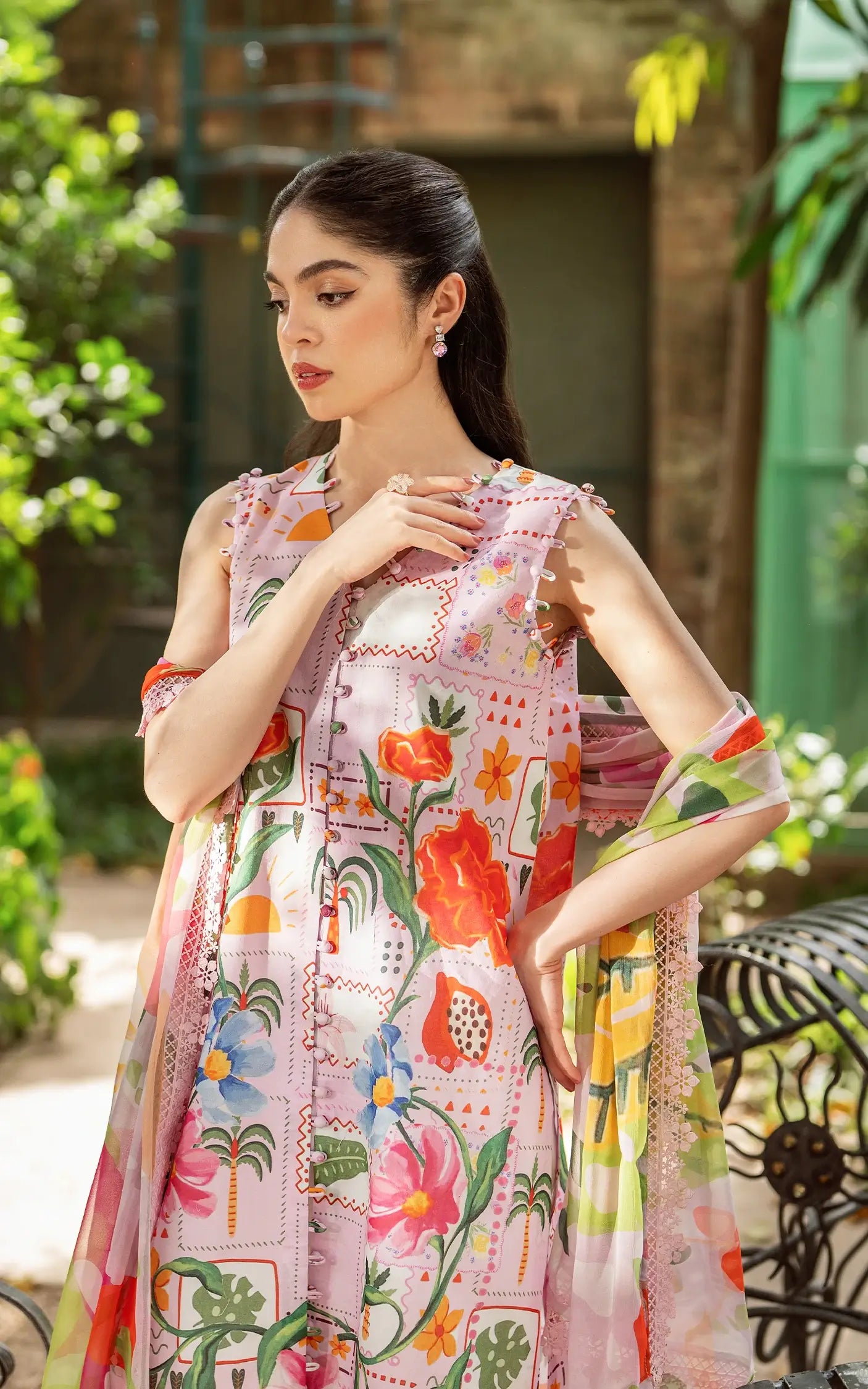 Pastel Bloom-(YKL25-07) - Asifa Pastel Bloom-(YKL25-07) - Asifa