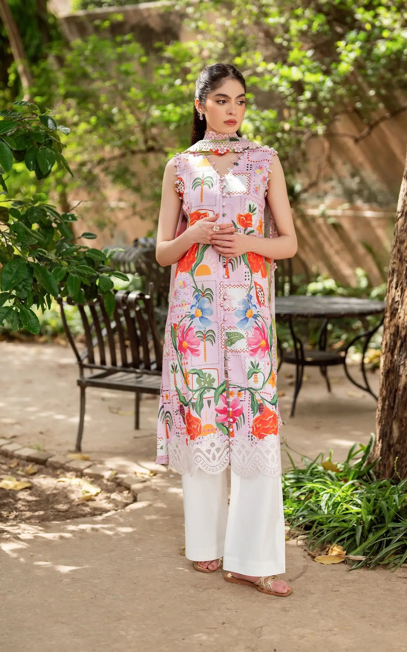 Pastel Bloom-(YKL25-07) - Asifa Pastel Bloom-(YKL25-07) - Asifa