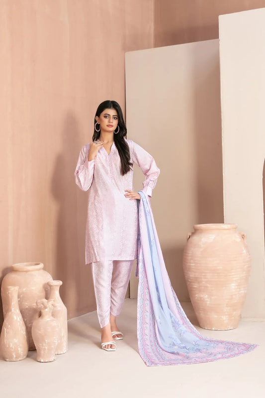 NOORI By Tawakkal Stitched 3 Piece Fancy Jacquard Viscose D-5667