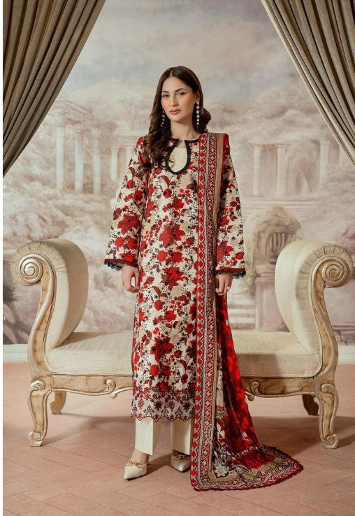 Rajbari - Raha Premium Printkari Vol 2 - Design 02 - Unstitched