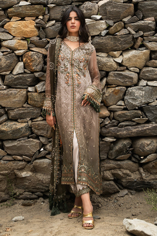CHARIZMA Unstitched Embroidered Chiffon Collection VSLW6-13