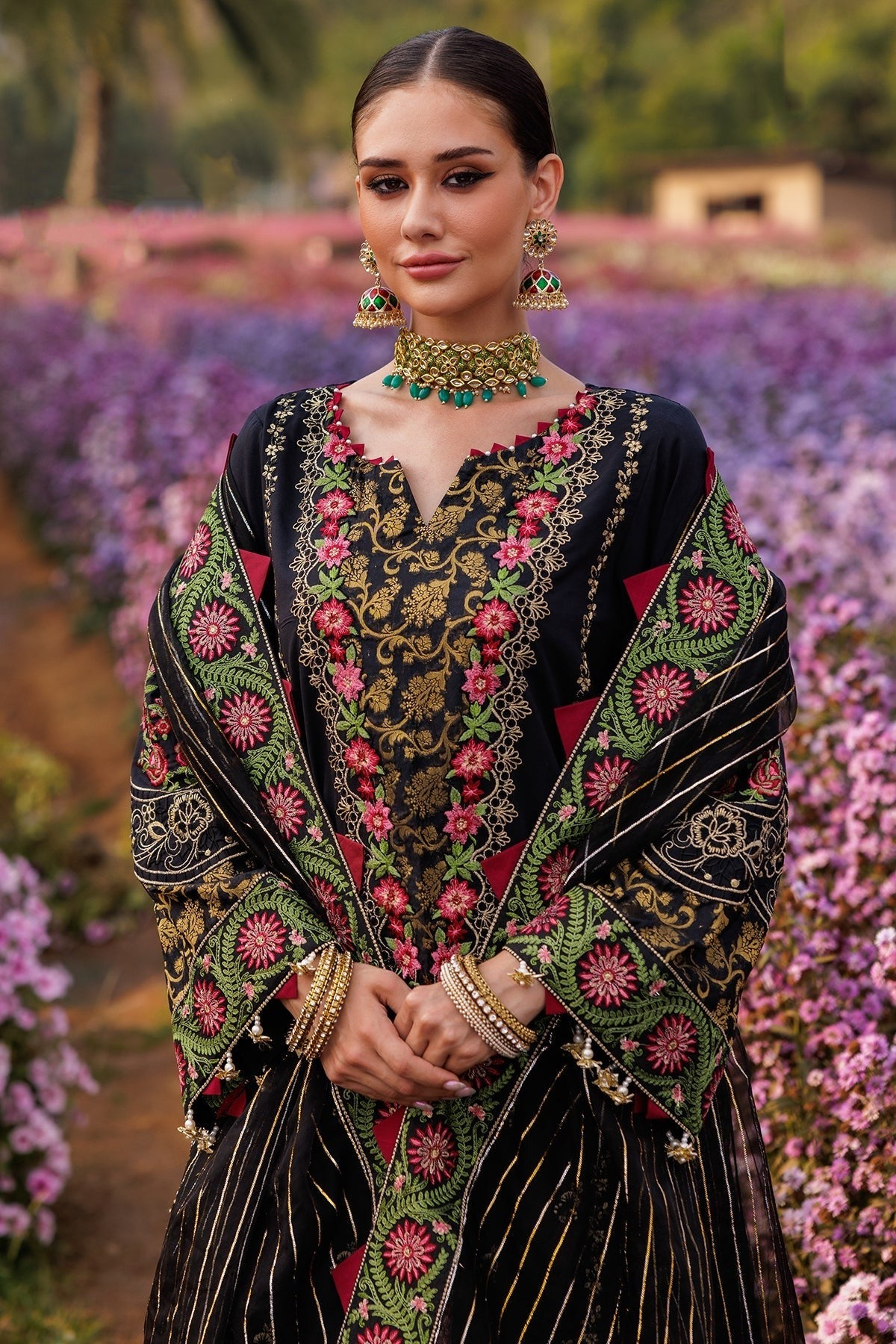 Charizma Zouq Eid Edit CZ5-03 – Premium Embroidered Lawn 3 Piece Unstitched Suit
