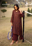 AJUBJ-28 PRINTED LAWN 3 PC - ASIM JOFA