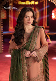 AJLF-12 EMBROIDERED CHIFFON 3 PCS - ASIM JOFA