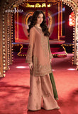 AJLF-12 EMBROIDERED CHIFFON 3 PCS - ASIM JOFA