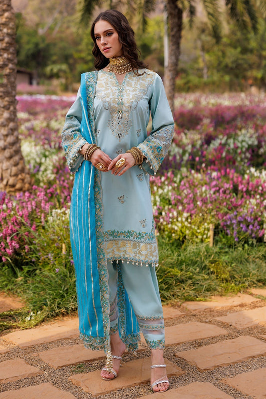 Charizma Zouq Eid Edit CZ5-02 – Premium Embroidered Lawn 3 Piece Unstitched Suit