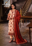 AJUBJ-54 PRINTED LAWN 3 PC - ASIM JOFA