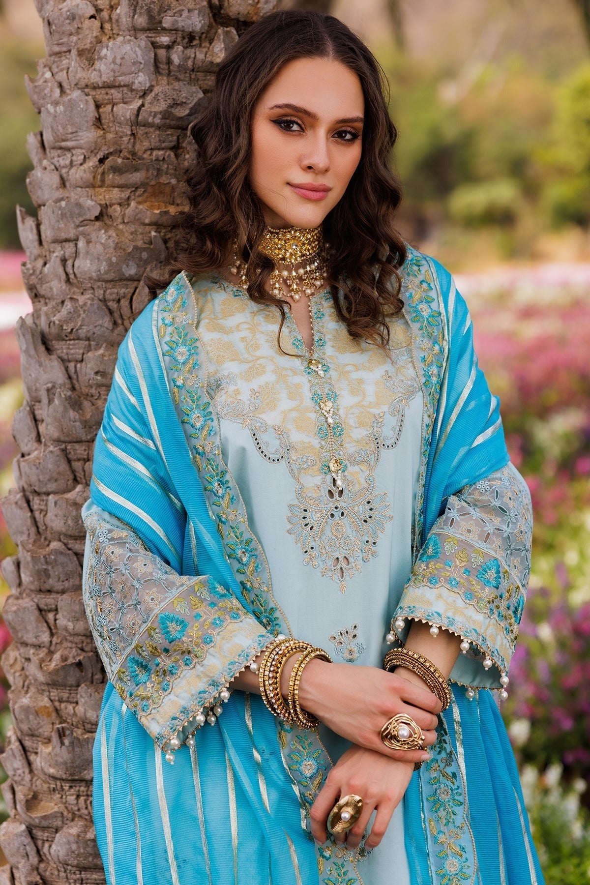Charizma Zouq Eid Edit CZ5-02 – Premium Embroidered Lawn 3 Piece Unstitched Suit