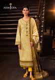 AJUBJ-51 PRINTED LAWN 3 PC - ASIM JOFA