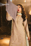 AJLF-13 EMBROIDERED BOSKI SILK 3 PCS - ASIM JOFA