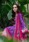 AJUUB-34 PRINTED LAWN 3 PC - ASIM JOFA