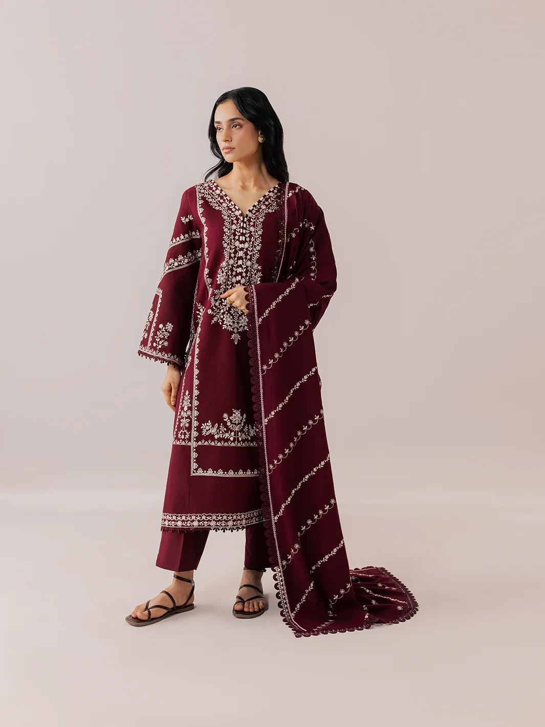 IM-01 | SAGE BY MAHNUR 3PC VISCOSE