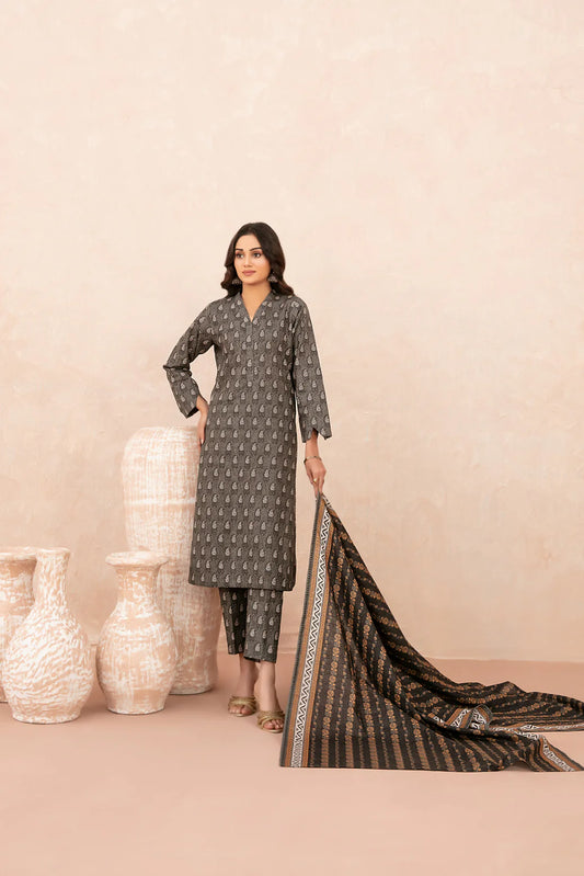 Nazli D-5643 | 3-Piece Digital Printed Cross Khaddar  Nazli  by Tawakkal Fabrics