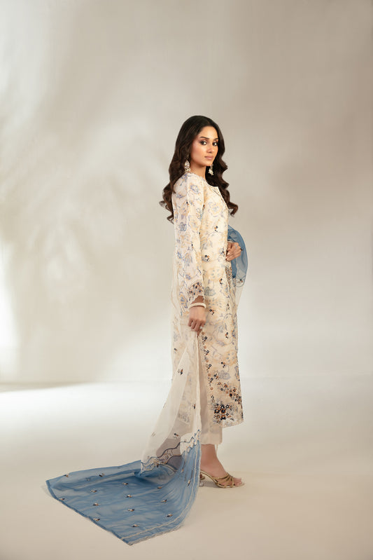 D-5660 - Niamh | 3 Piece Stitched Collection By Tawakkal Fabrics