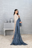 Tawakkal "Muhsina" Staple Linen 3-Piece Suit (D5491) - Off-White