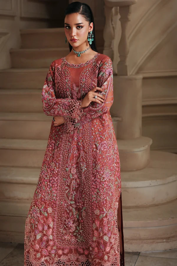 Sage by Rajbari Unstitched Embroidered Suit Amely 08 - Wedding Collection