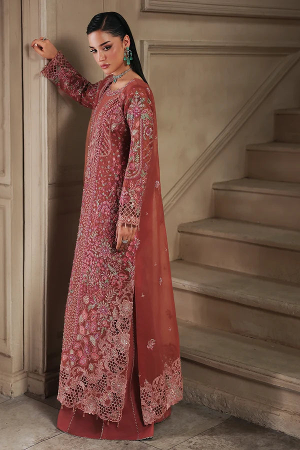 Sage by Rajbari Unstitched Embroidered Suit Amely 08 - Wedding Collection