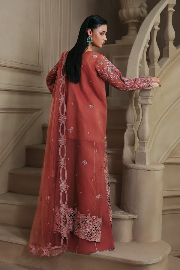 Sage by Rajbari Unstitched Embroidered Suit Amely 08 - Wedding Collection