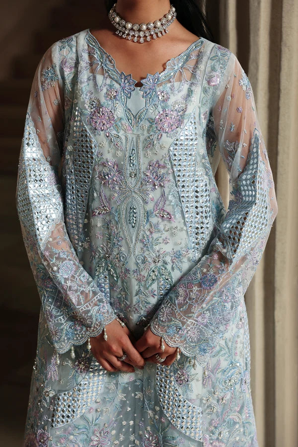Sage by Rajbari Unstitched Embroidered Suit Margot 05 - Wedding Collection
