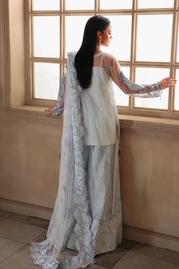 Sage by Rajbari Unstitched Embroidered Suit Margot 05 - Wedding Collection