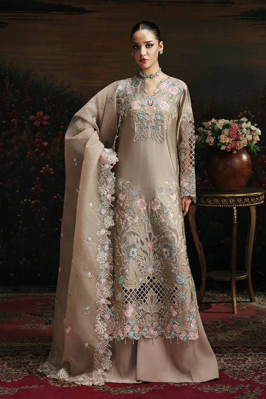 Sage by Rajbari Unstitched Embroidered Suit Isla 06 - Wedding Collection