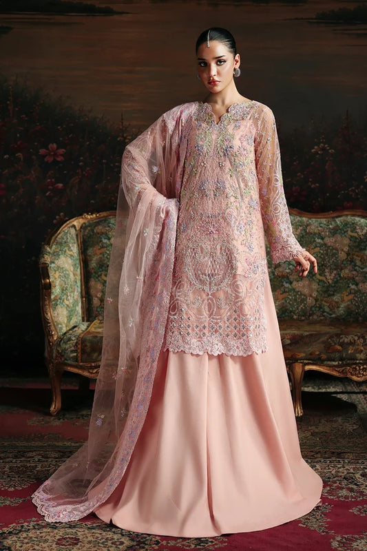Sage by Rajbari Unstitched Embroidered Suit Eyzel 07 - Wedding Collection