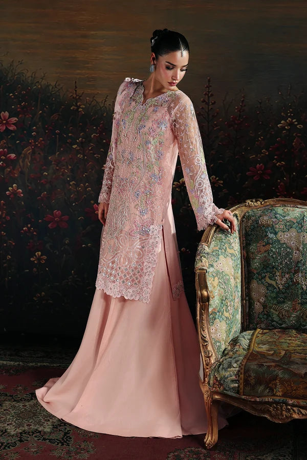 Sage by Rajbari Unstitched Embroidered Suit Eyzel 07 - Wedding Collection