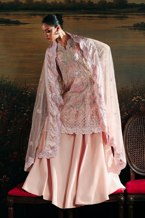 Sage by Rajbari Unstitched Embroidered Suit Eyzel 07 - Wedding Collection