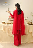 AJULIH-08 | ASIM JOFA Embroidered Net Unstitched 3 Pcs