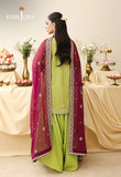 AJULIH-10 | ASIM JOFA Embroidered Net Unstitched 3 Pcs