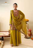 AJULIH-07 | ASIM JOFA Embroidered Net Unstitched 3 Pcs