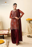 AJULIH-03 | ASIM JOFA Embroidered Net Unstitched 3 Pcs