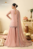 AJULIH-01 | ASIM JOFA Embroidered Net Unstitched 3 Pcs