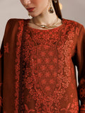 Kaya By Mahnur EMB 3 PC PEACH LEATHER | KA-07