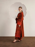 Kaya By Mahnur EMB 3 PC PEACH LEATHER | KA-07