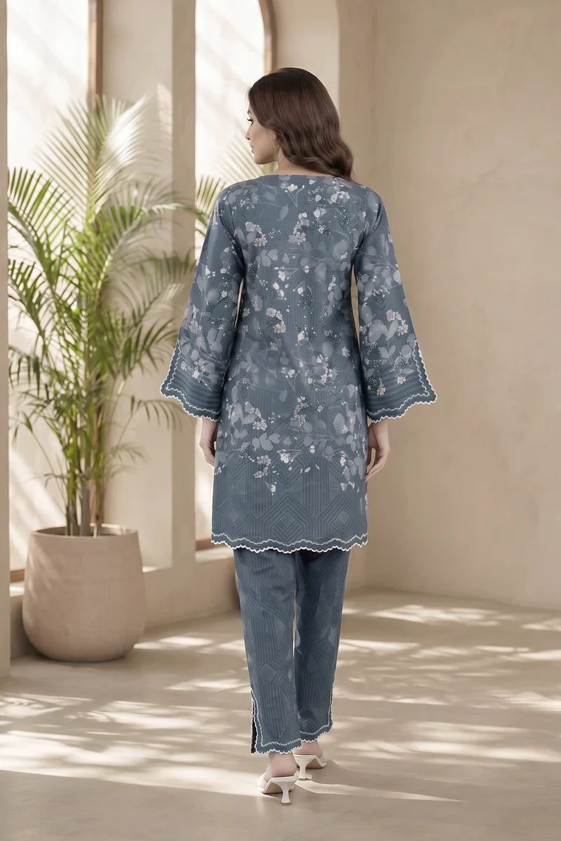 Willow Reverie - Sahar Neutral Edit 2 Pc Printed Unstitched