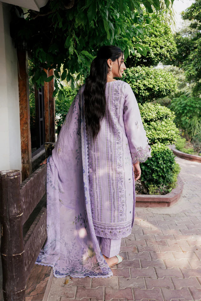 Zync by Florent Embroidered Viscose Suits Unstitched 3 Piece FIM - 7A - Intermix'25